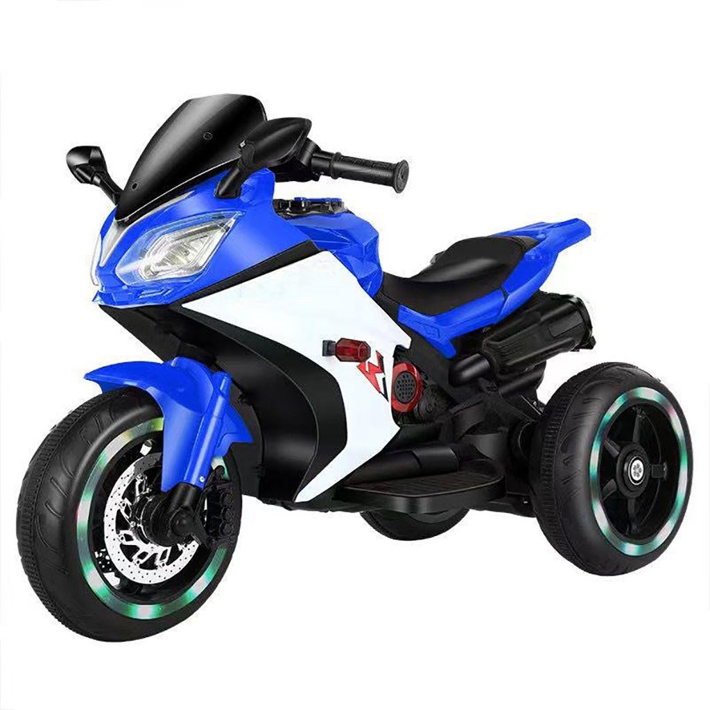E-shop Detská elektrická motorka Baby Mix Rare modrá - 56186