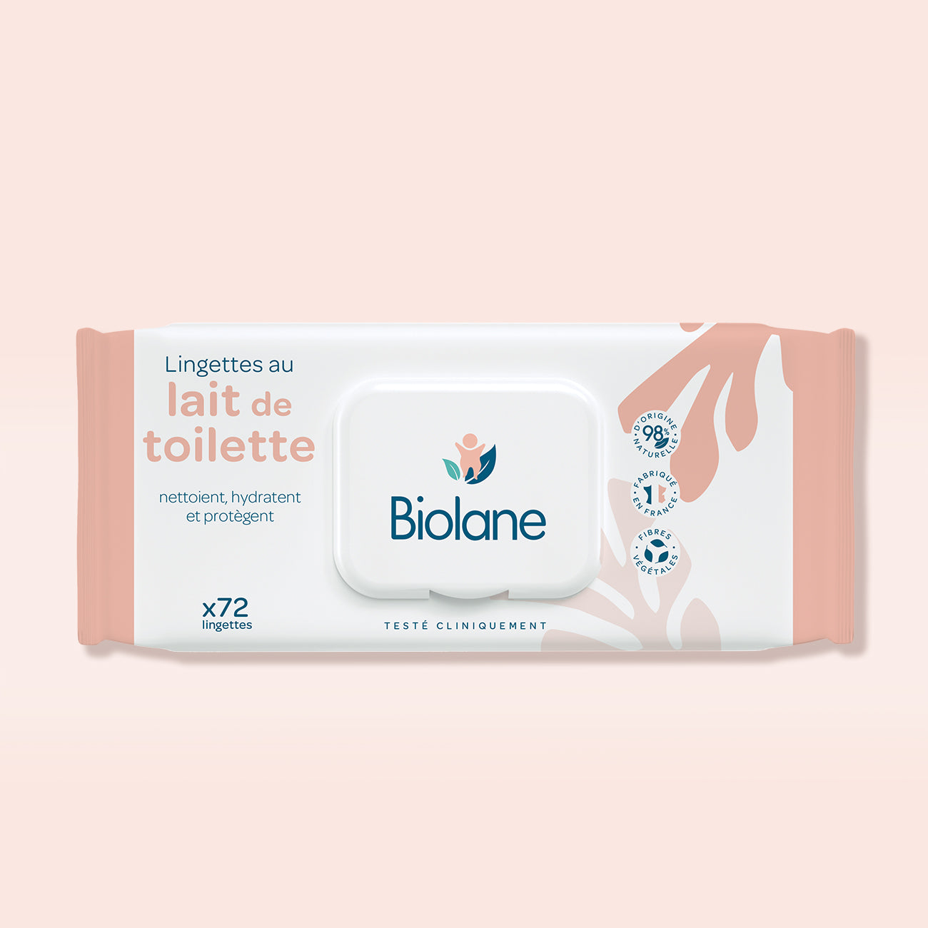 E-shop Biolane Detské utierky s telovým mliekom, 72ks (BLLT72)