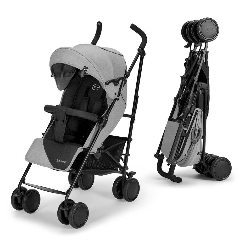 E-shop KINDERKRAFT Kočík športový Siesta Ash grey