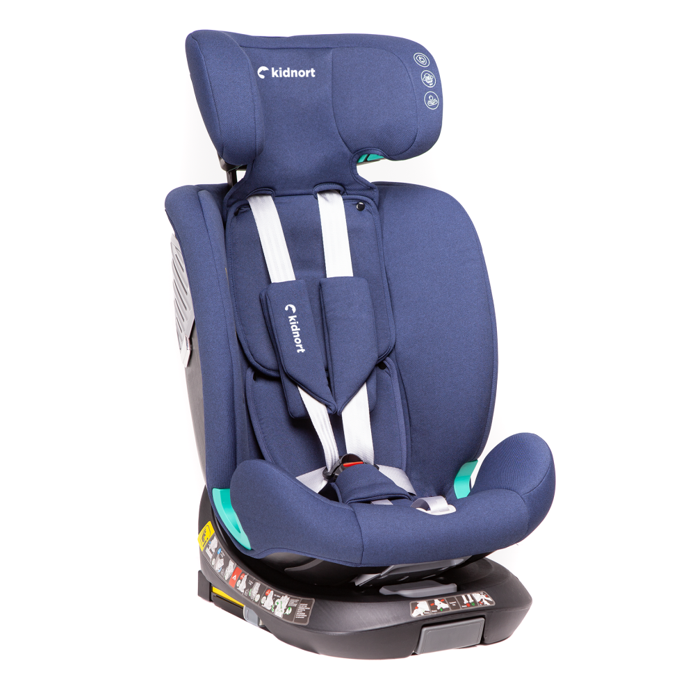 E-shop Kidnort Autosedačka Radjur LEG 40-150cm, modrá