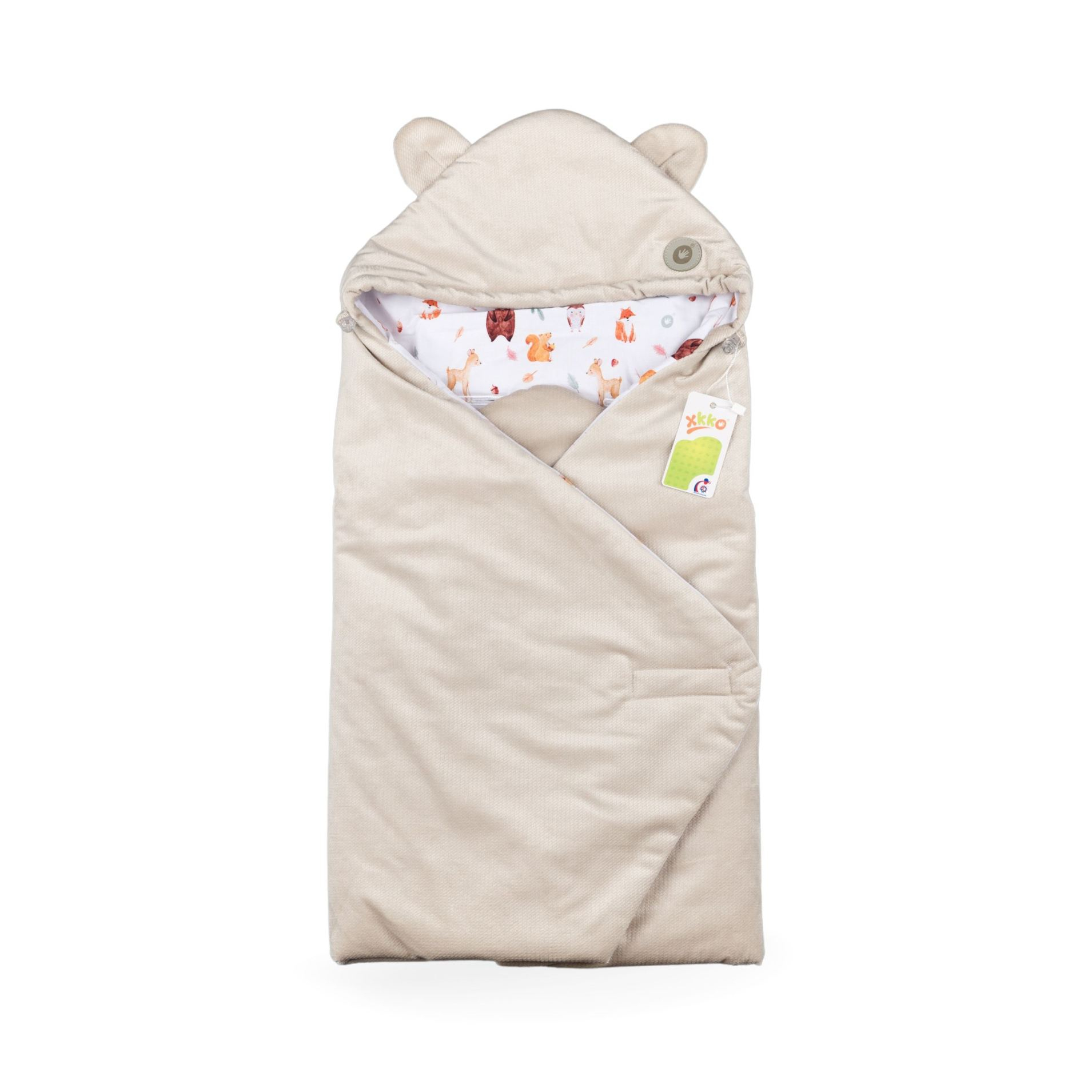 E-shop XKKO LUX Zavinovací fusak do autosedačky - Wild Forest