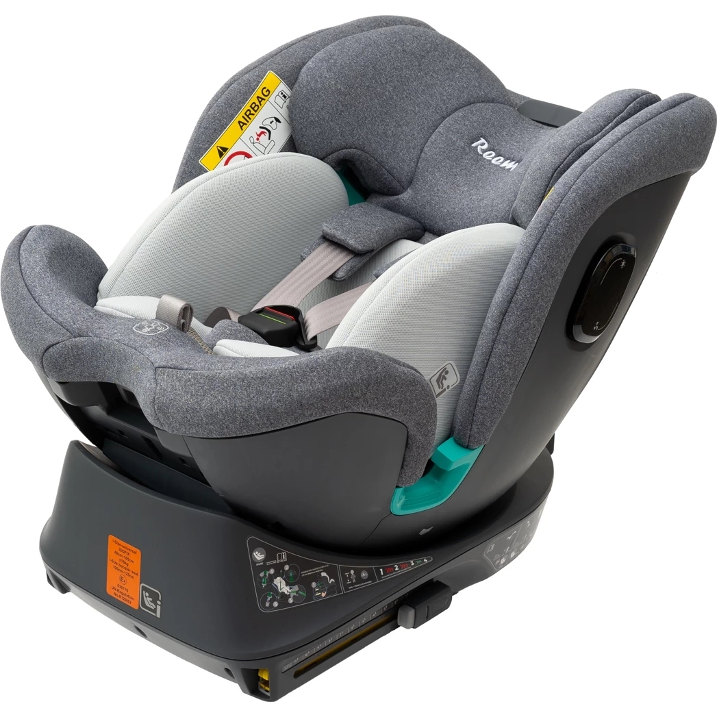 E-shop Reemy vyhrievaná a chladená autosedačka 360 Fix I-Size 40-125cm, Grey