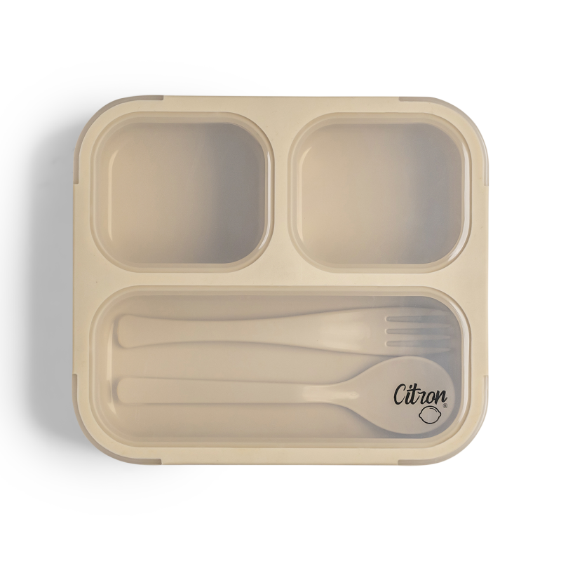 E-shop Citron Obedový box Petit Bento - Beige