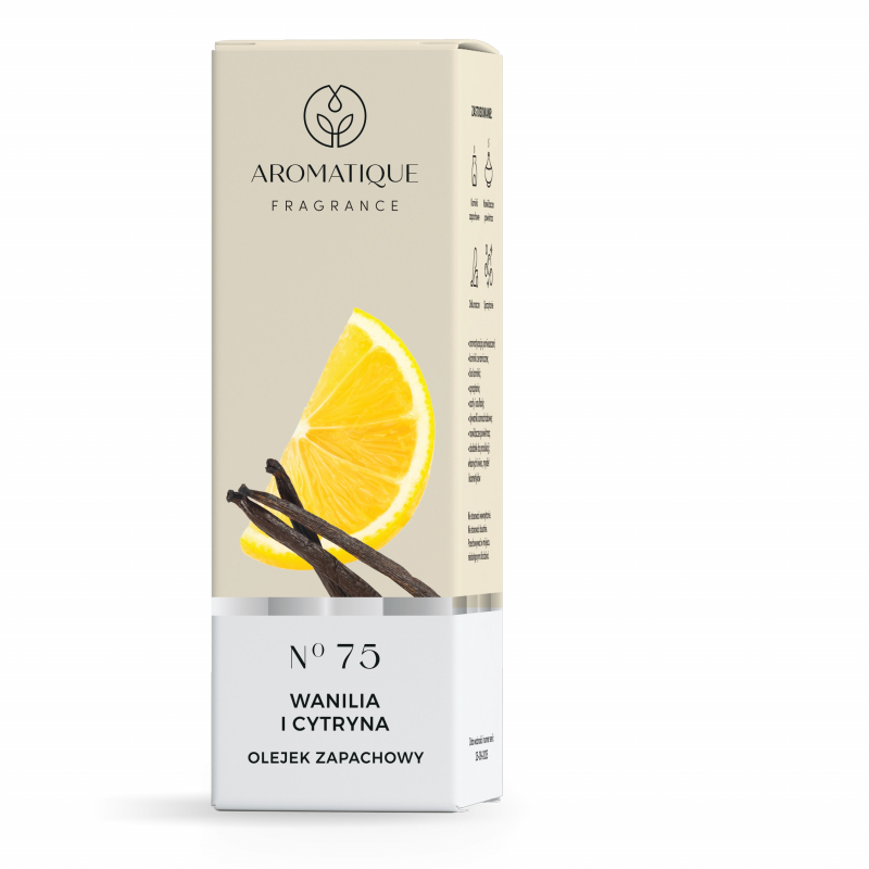 E-shop Aromatique Vanilia & Lemon Vonný olej s vôňou Vanilky a citrónu, 12ml