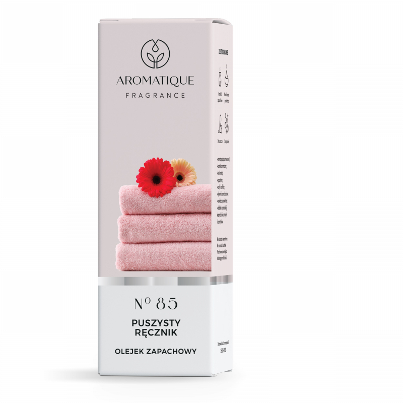 E-shop Aromatique Fluffy Towels Vonný olej s vôňou Nadýchané uteráky, 12ml
