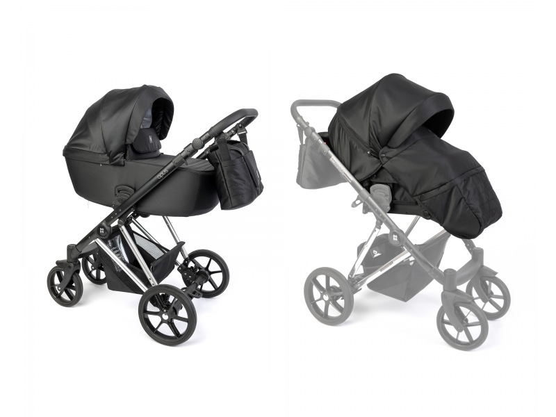 E-shop Dada Prams Kočík Apus 2v1 Special Edition JetBlack