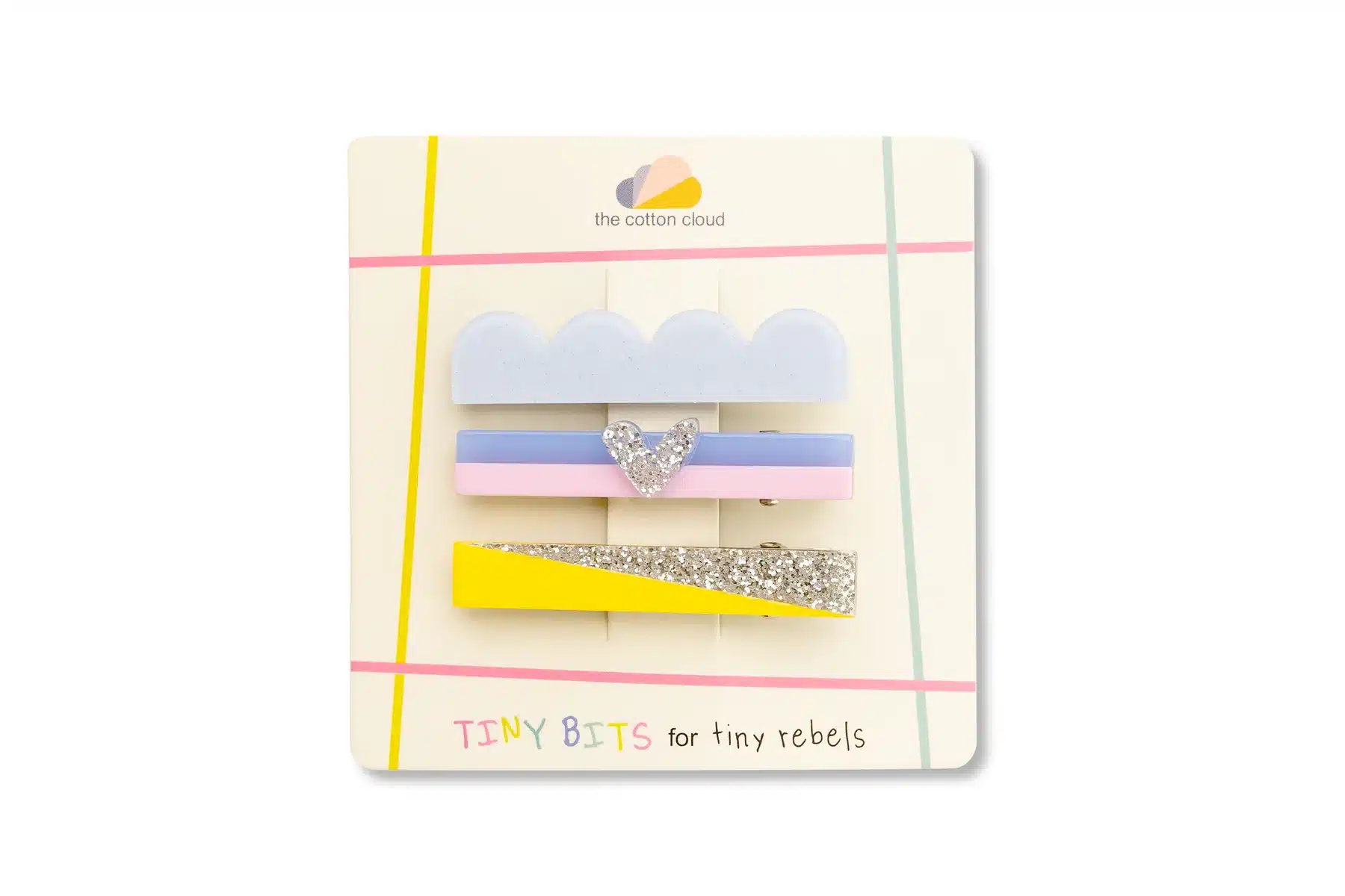 E-shop SET 3 SPONIEK DO VLASOV THE COTTON CLOUD - GLITTER