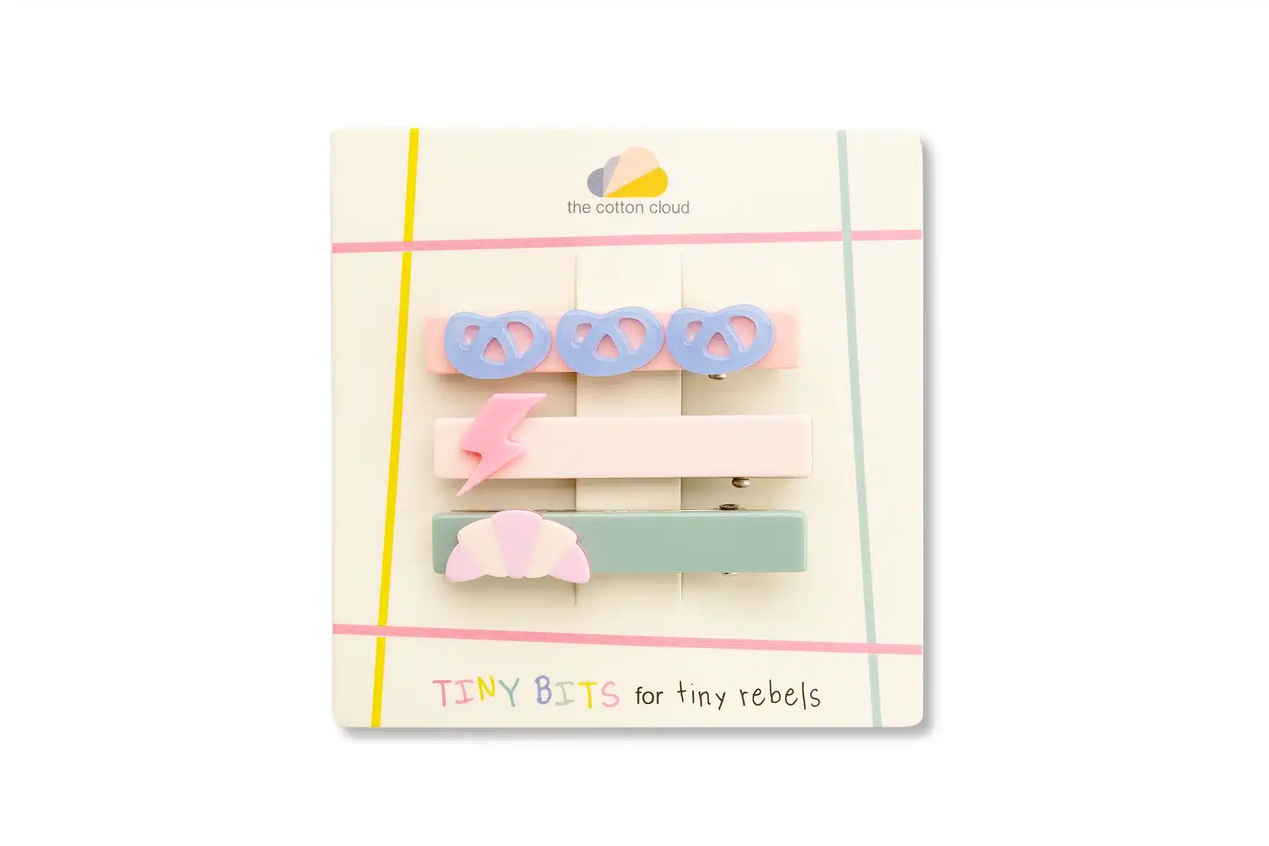 E-shop SET 3 SPONIEK DO VLASOV THE COTTON CLOUD - CROISSANT