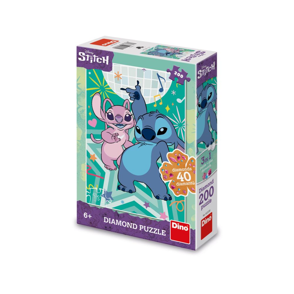 E-shop Dino STITCH 200 diamond Puzzle FSC