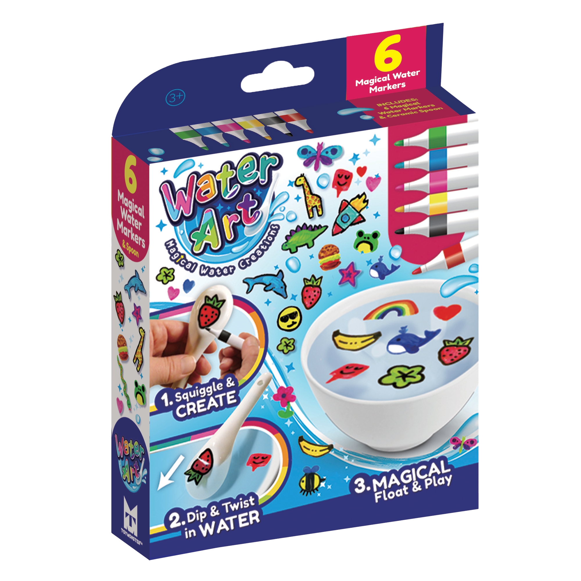 E-shop Water Art Magické vodové fixky - balenie 6 ks