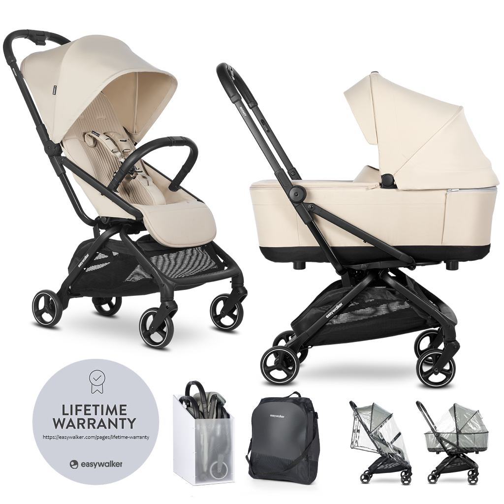 E-shop EASYWALKER Kočík kombinovaný Rockey S Bright Taupe