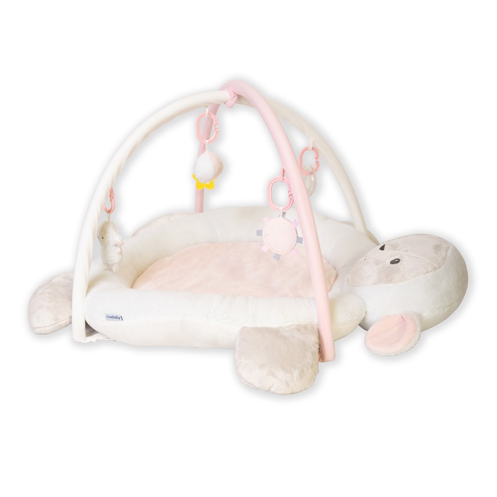 E-shop Luxusná plyšová hracia deka New Baby Ovečka - 49422