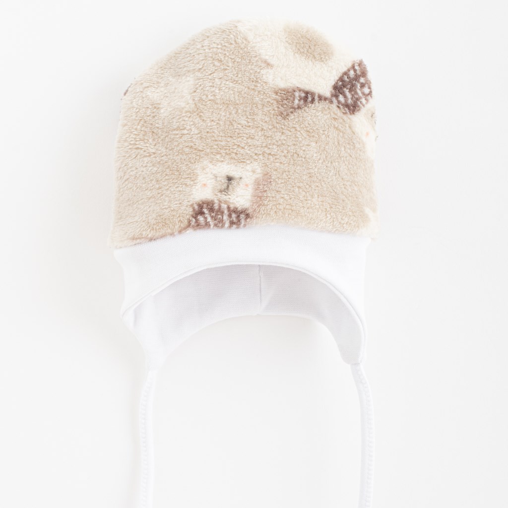 E-shop Dojčenská Wellsoft zimná čiapočka New Baby Polar Bear, 80/86 - 53277