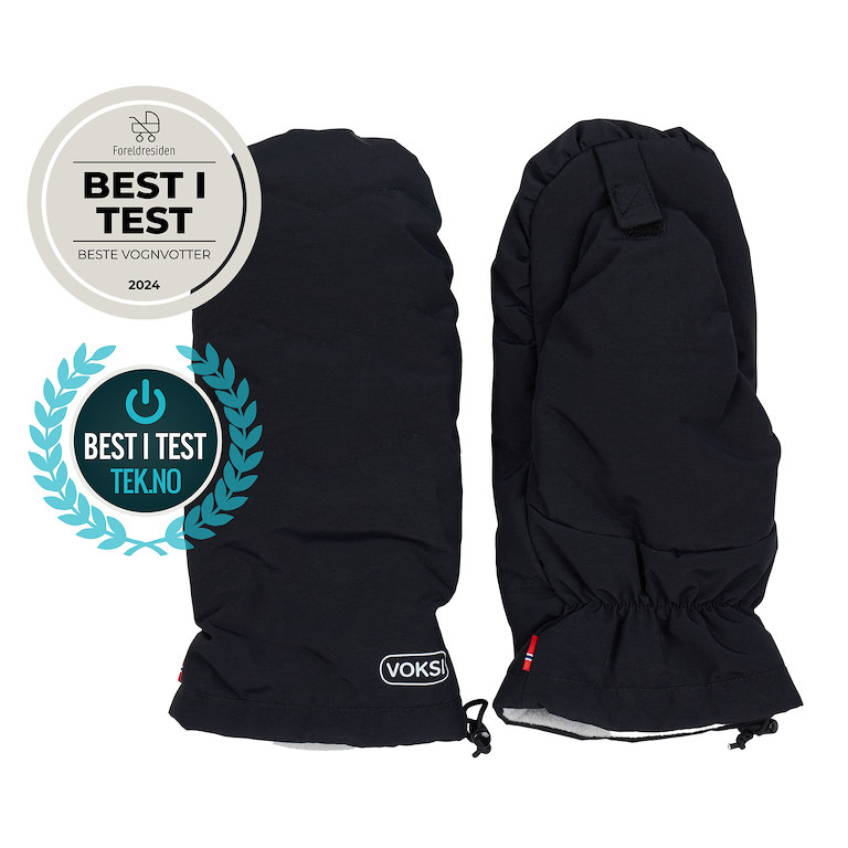 E-shop Voksi Stroller Mittens black light grey