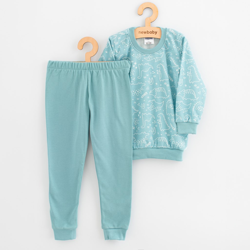 E-shop Detské bavlnené pyžamko New Baby iceberg dino, 128/134 - 56713