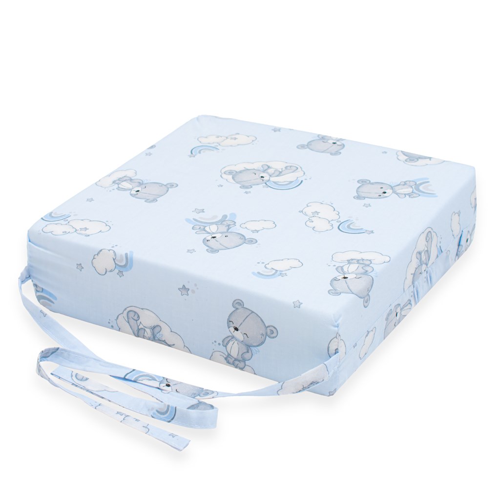 E-shop Detský podsedák na stoličku New Baby BASIC Bear blue - 56742