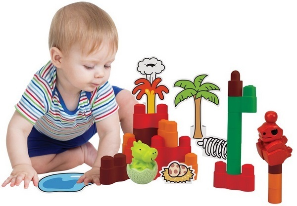 E-shop K's Kids Ks Kids Popboblocs Postav si svoje kocky - Dinosaurus