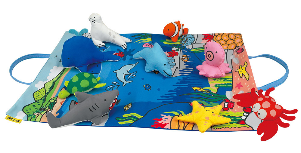 E-shop K's Kids Ks Kids Edukačná podložka s hračkami - Oceán