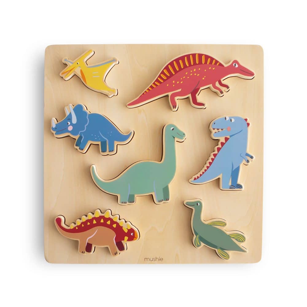 E-shop DREVENÉ PUZZLE MUSHIE - DINOSAUR
