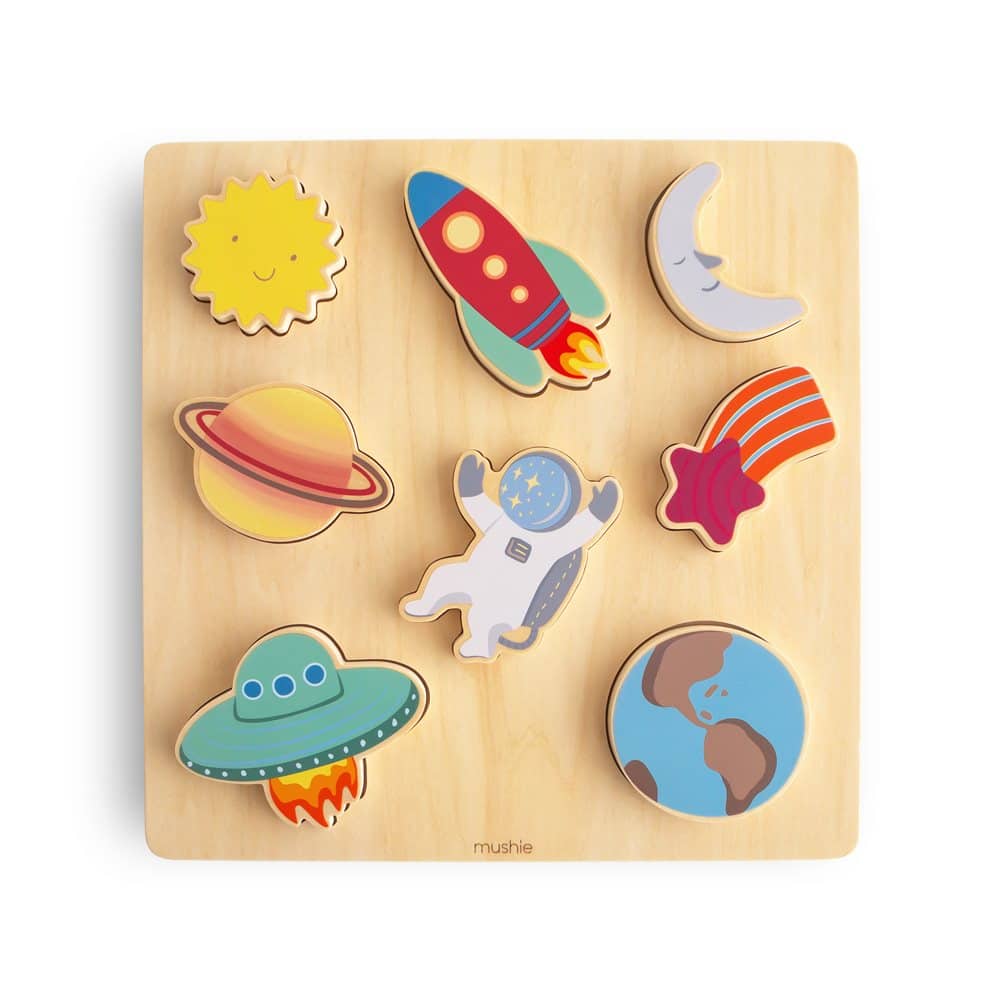 E-shop DREVENÉ PUZZLE MUSHIE - SPACE
