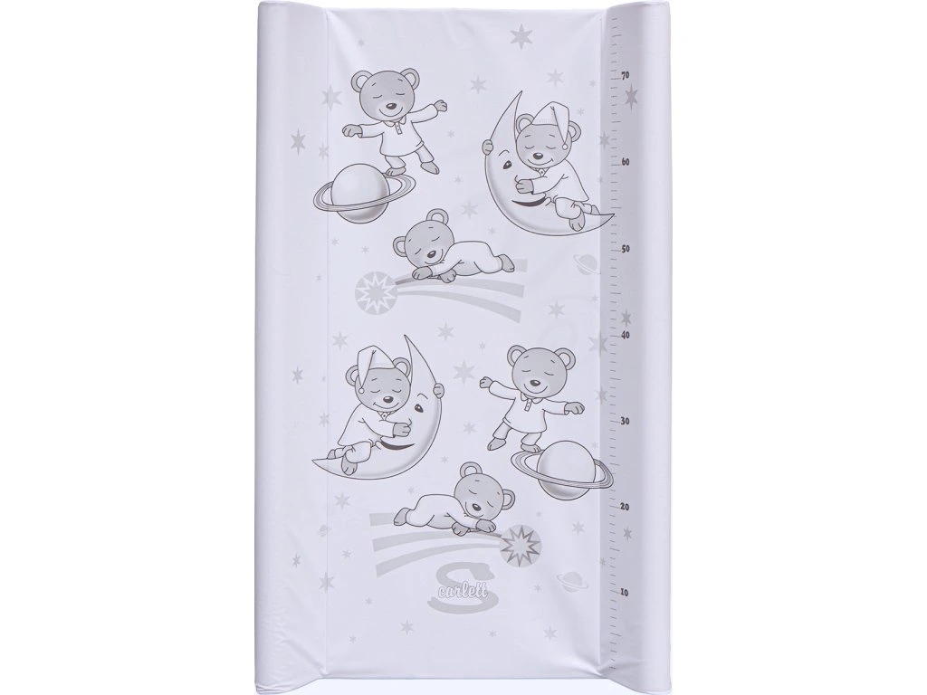 E-shop Scarlett Prebaľovacia podložka s pevnou vložkou Galaxy 80x50cm - biela