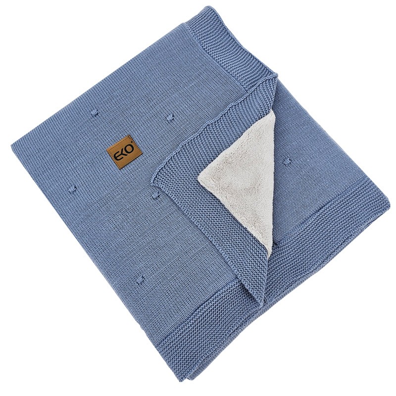 E-shop EKO Deka s kožušinovou podšívkou PLE-95, JEANS