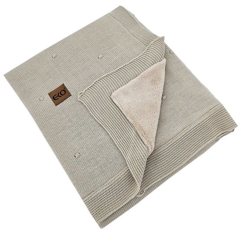E-shop EKO Deka s kožušinovou podšívkou PLE-95, BEIGE