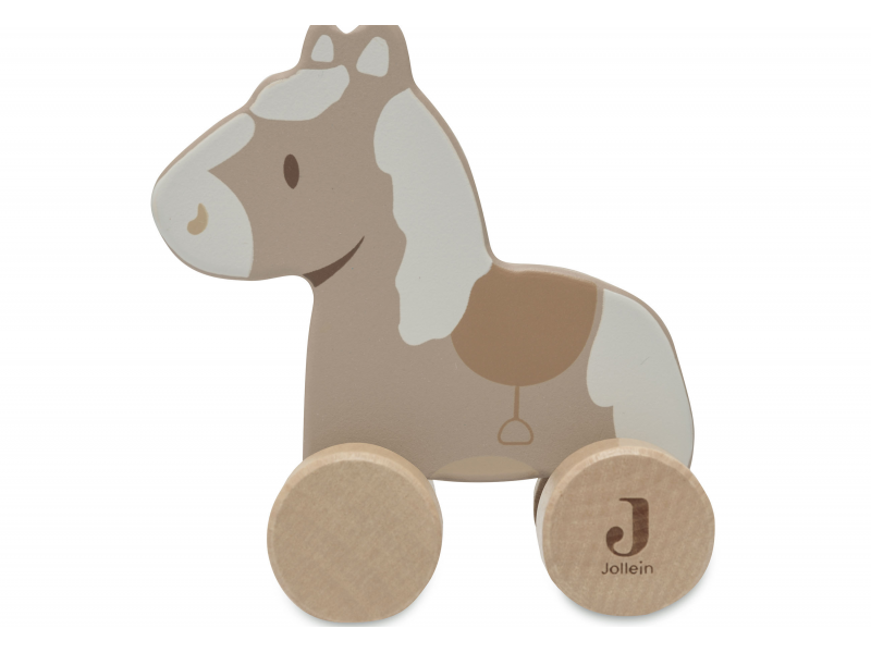 E-shop JOLLEIN Kôň na kolieskach drevený Nostalgic Ride