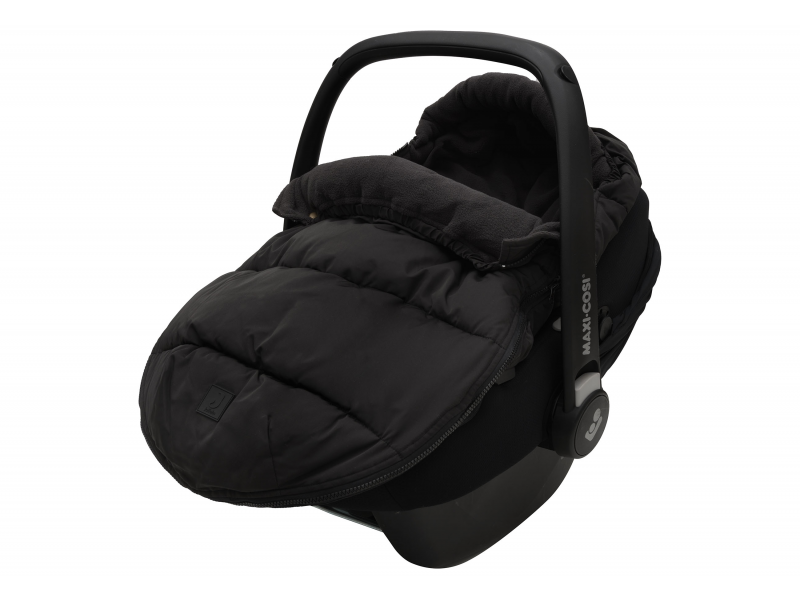 E-shop JOLLEIN Fusak do autosedačky Puffed Black