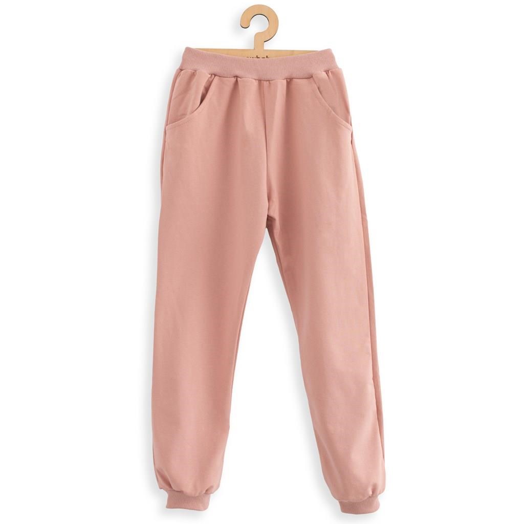 E-shop Detské tepláky New Baby Kindergarten pink, 128/134 - 56911