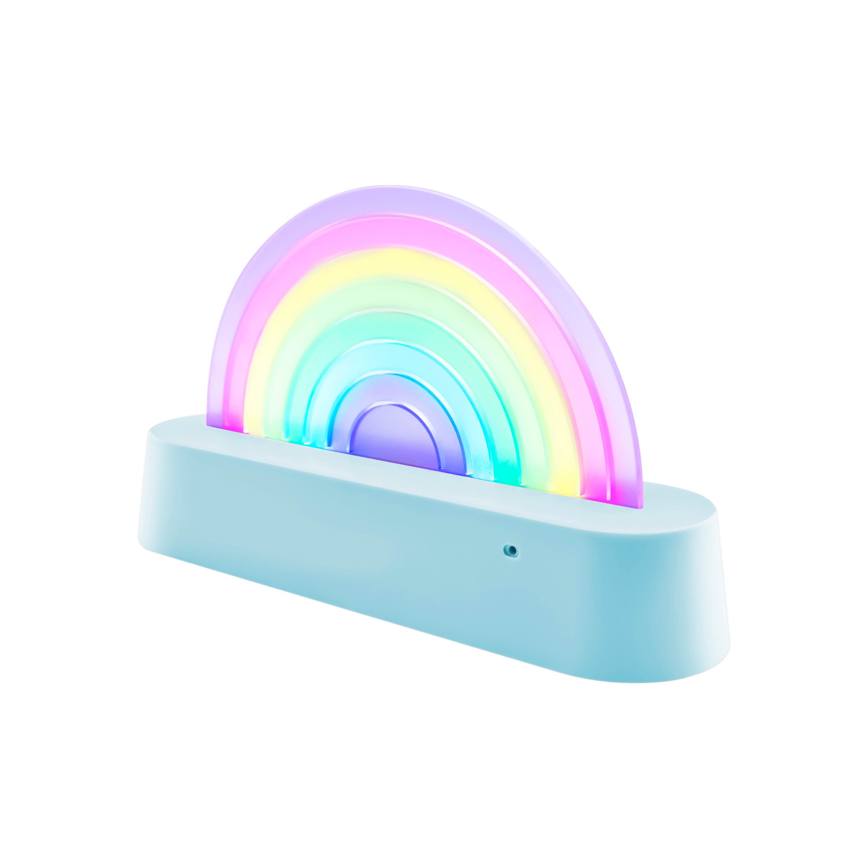 E-shop Lalarma Tancujúca lampa Dúha modrá
