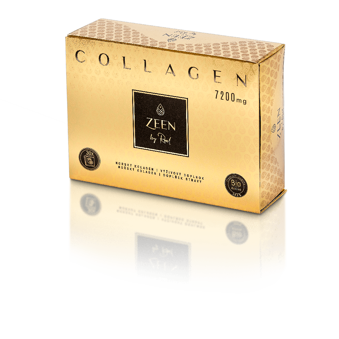 E-shop ZEEN Collagen Lemon 7200mg, Výživový doplnok-Morský kolagén s príchuťou Citrón, 30x7,2g