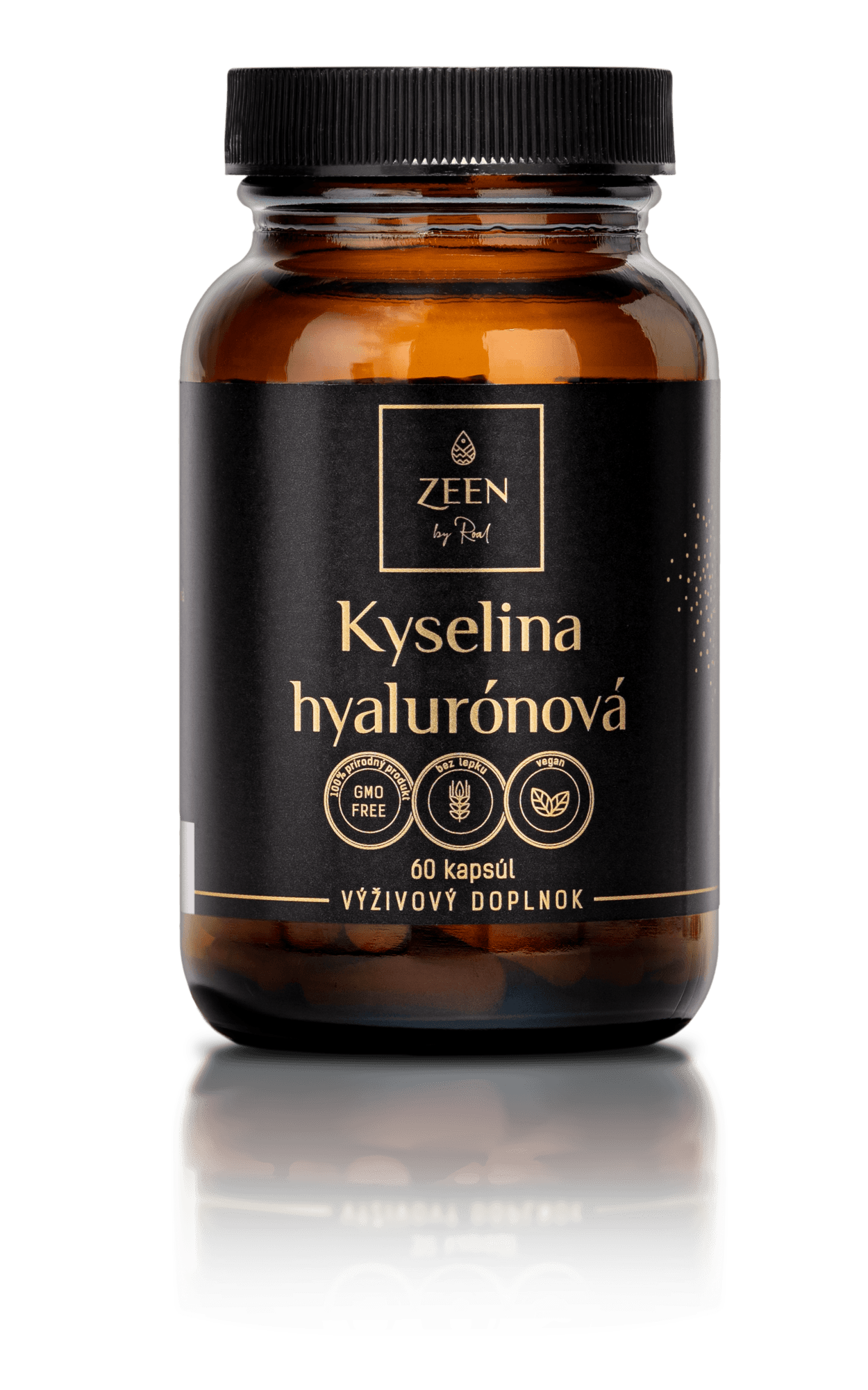 E-shop ZEEN Kyselina Hyalúronová, Výživový doplnok-Pokožka, Starnutie pleti - 60 kapsúl