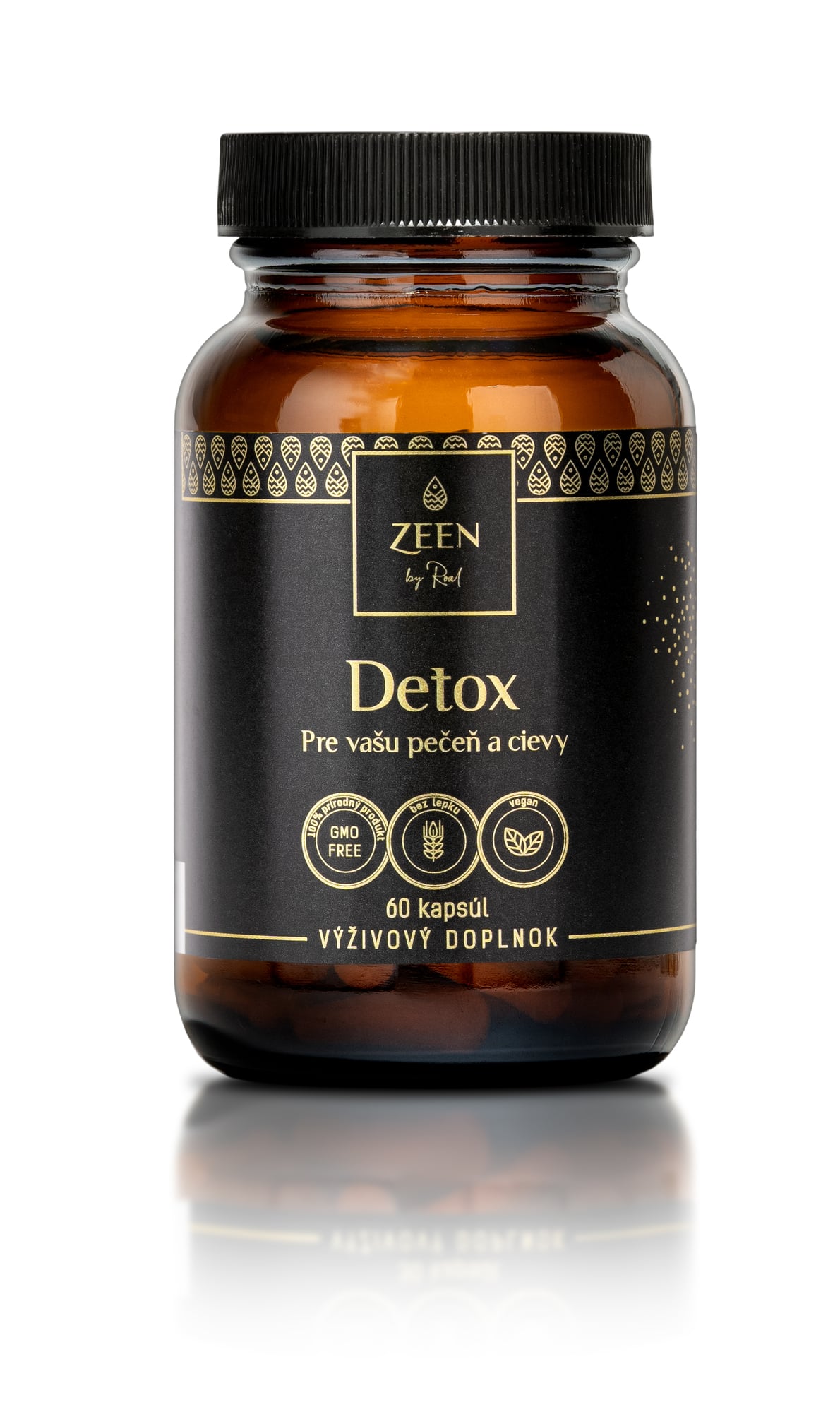 E-shop ZEEN Detox, Výživový doplnok-Detoxikácia pečene a celého tela - 60 kapsúl