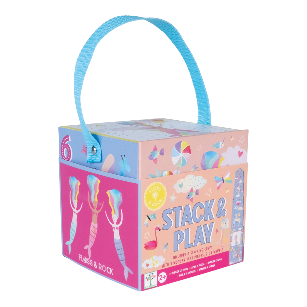 E-shop 49P6071 Floss&Rock Stohovacie Kocky Fantázia