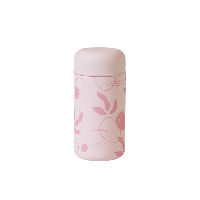 E-shop Saro Baby Nerezová termoska na jedlo 500ml Pink