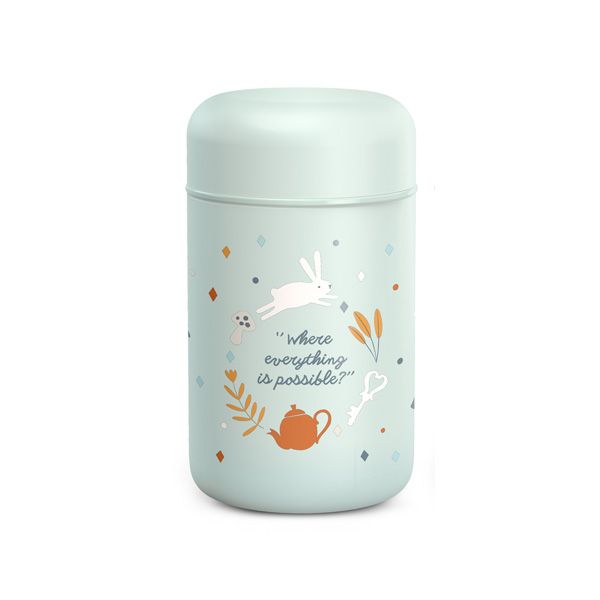 E-shop SUAVINEX | TERMOSKA na príkrmy WONDERLAND - ZELENÁ
