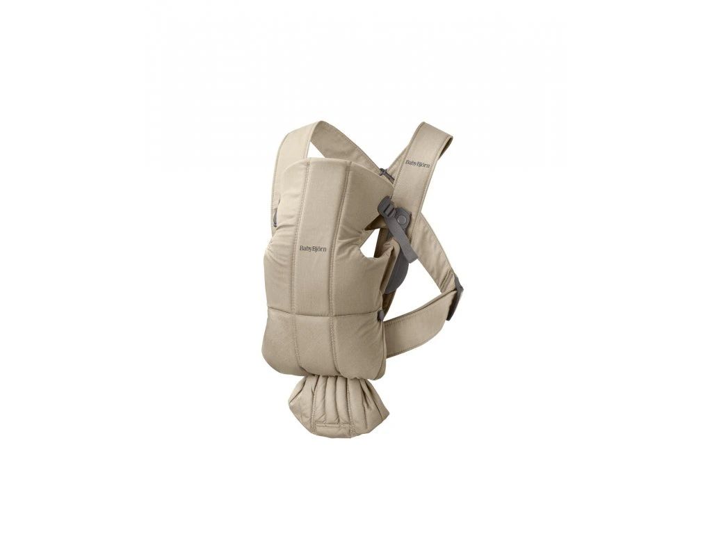 E-shop Baby Bjorn BabyBjörn nosítko MINI, Beige Woven