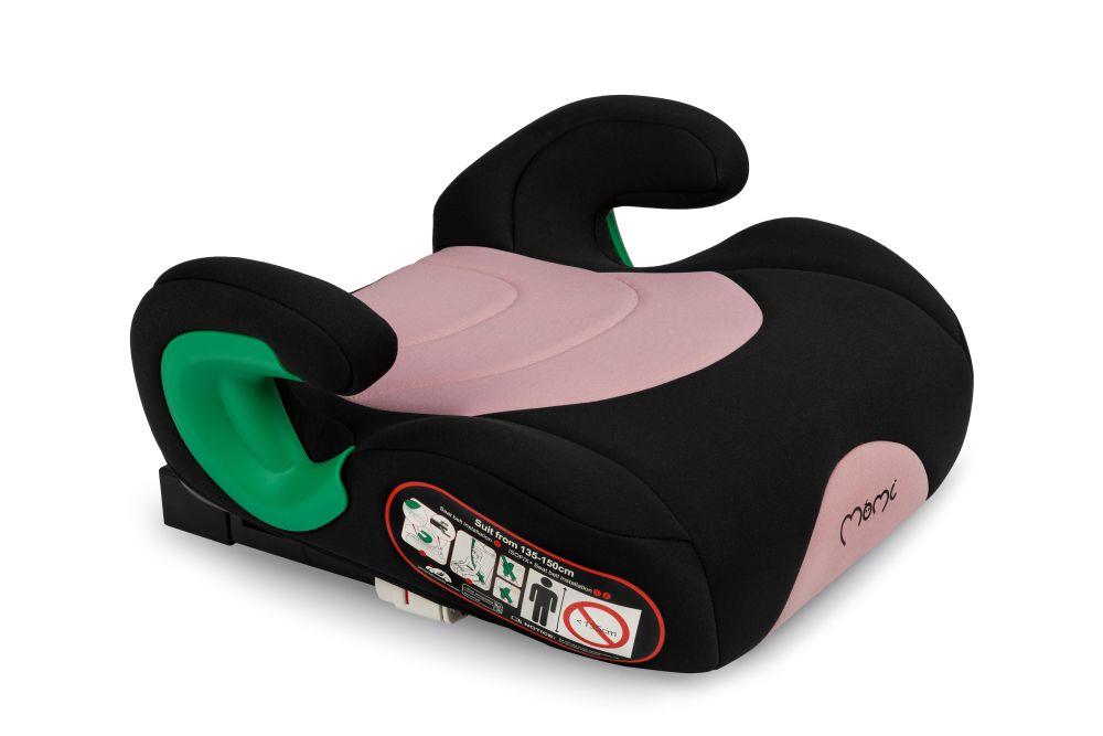 MoMi Podsedák VENKO Isofix i-Size 135-150cm, ružový