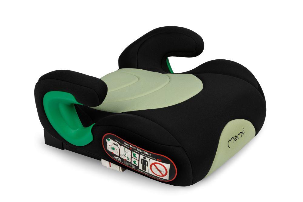 MoMi Podsedák VENKO Isofix i-Size 135-150cm, zelený