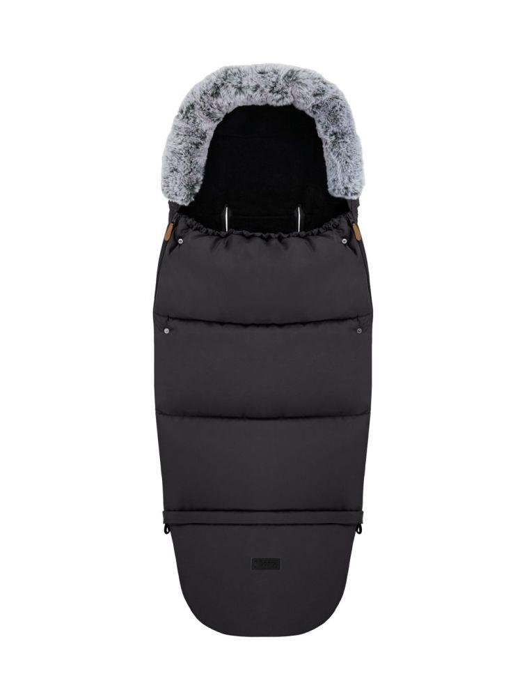 E-shop MoMi Zimný fusak 2v1, čierny