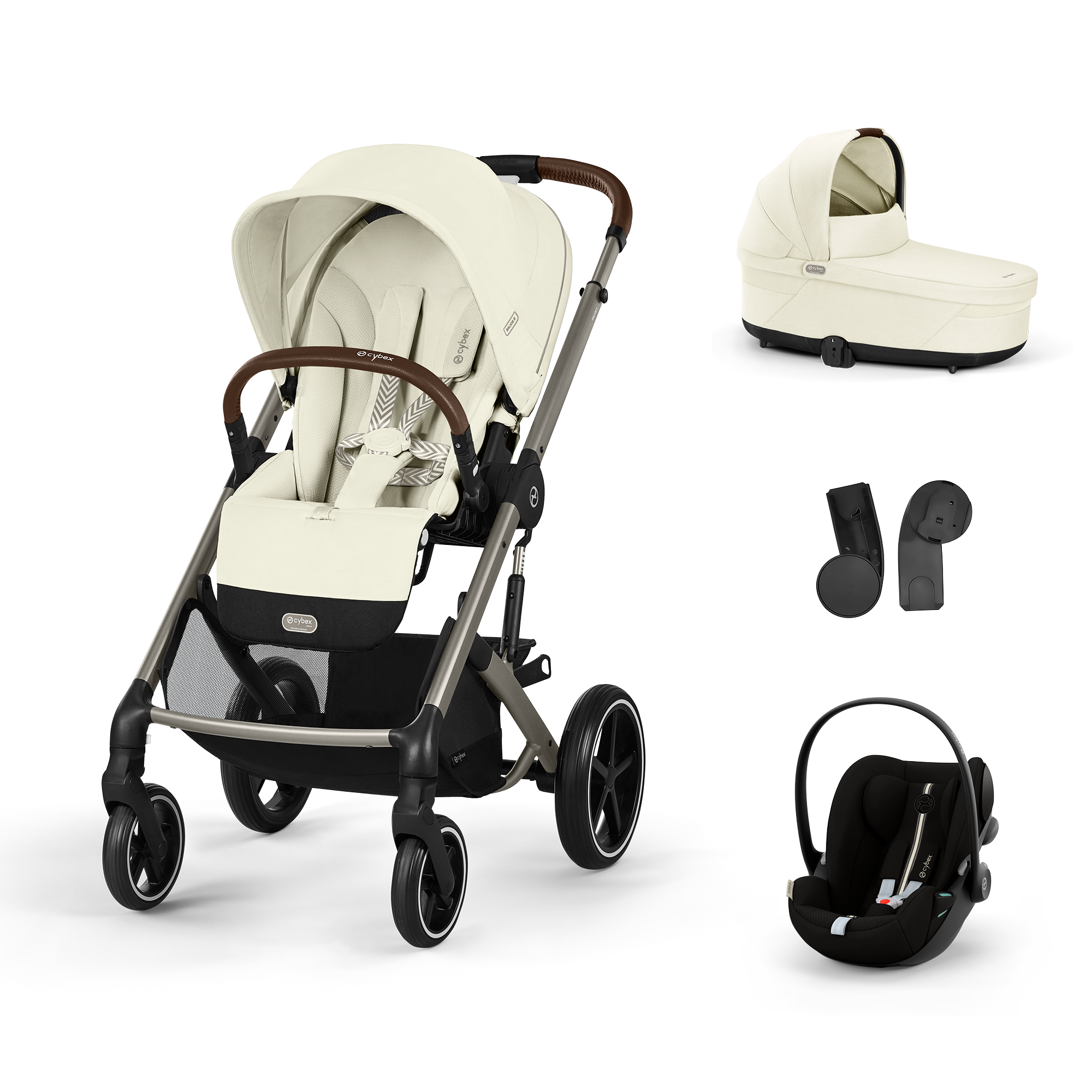 E-shop Cybex Balios S LUX, bundle set S 2025, seashell beige