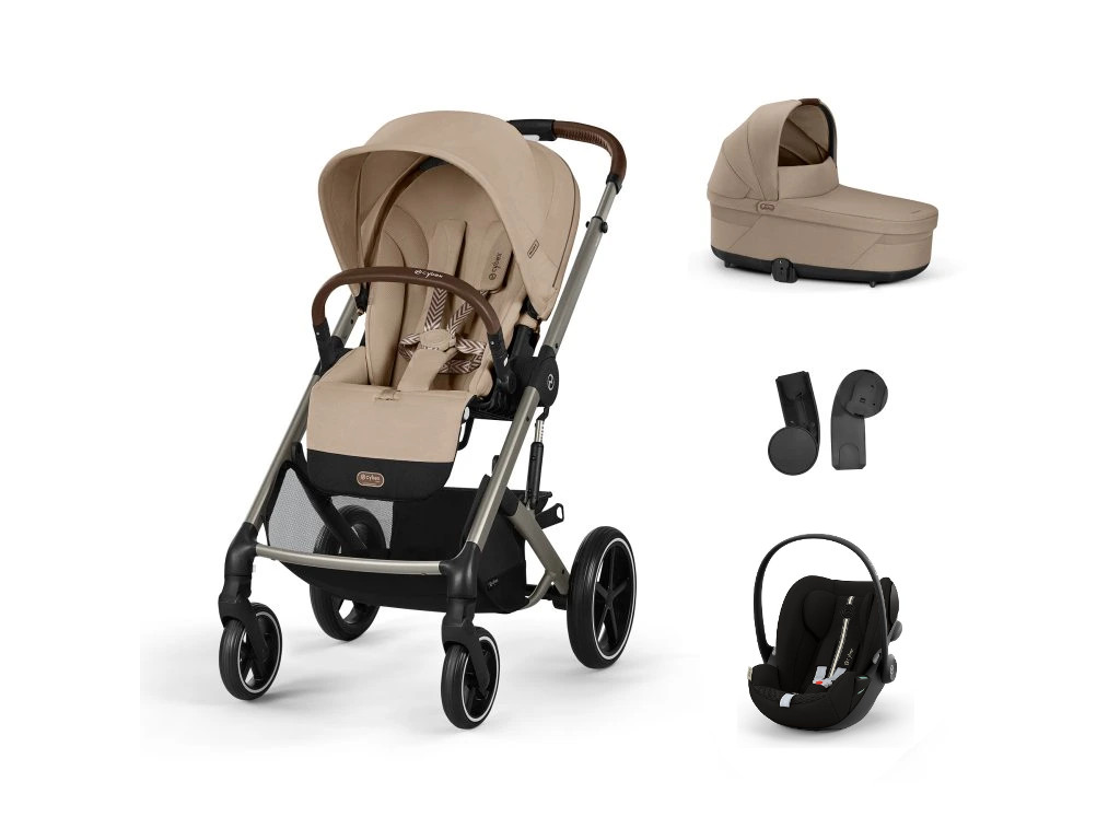 E-shop Cybex Balios S LUX, bundle set S 2025, almond beige