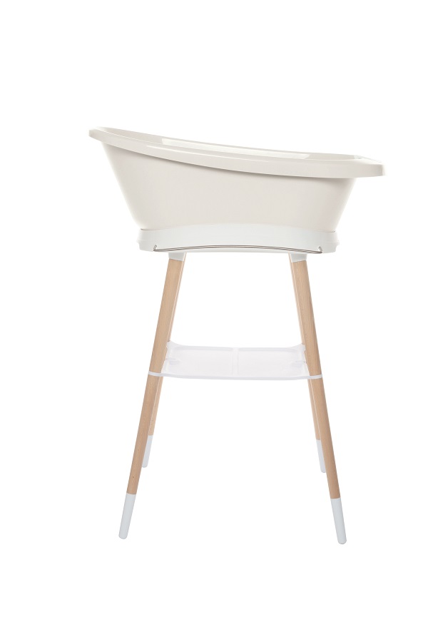 E-shop Bebe-Jou Sada vaničky Sense Light Oat a stojanu Sense White