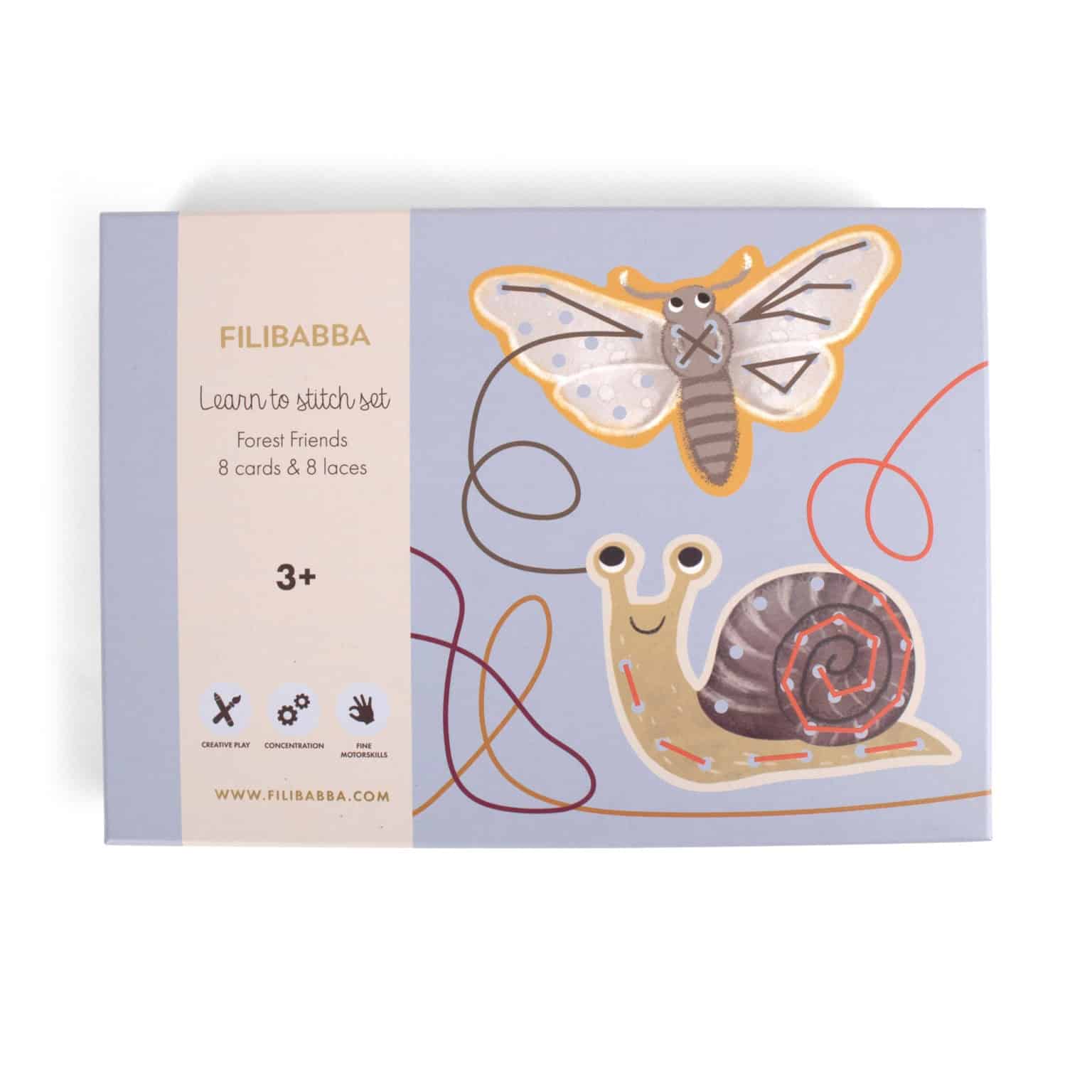 E-shop SÚPRAVA NA ŠITIE FILIBABBA - FOREST FRIENDS
