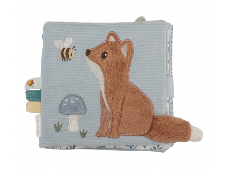 E-shop Little Dutch Textilná knižka s aktivitami Forest Friends