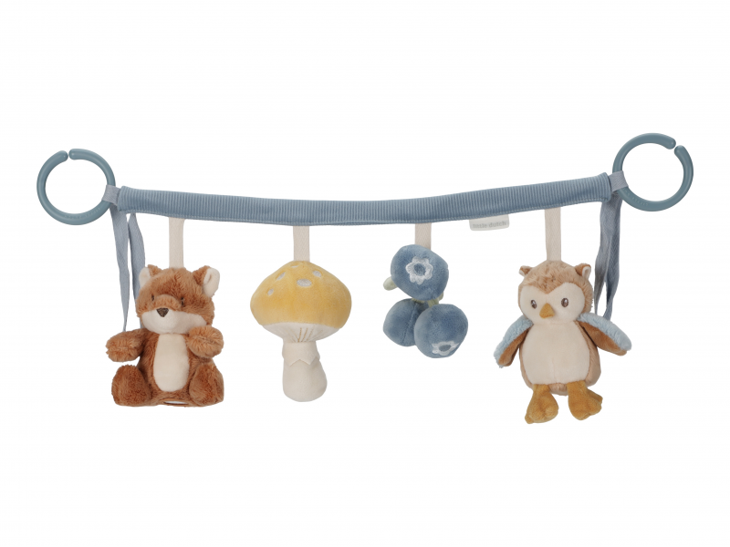 E-shop Little Dutch Reťaz na autosedačku Forest Friends