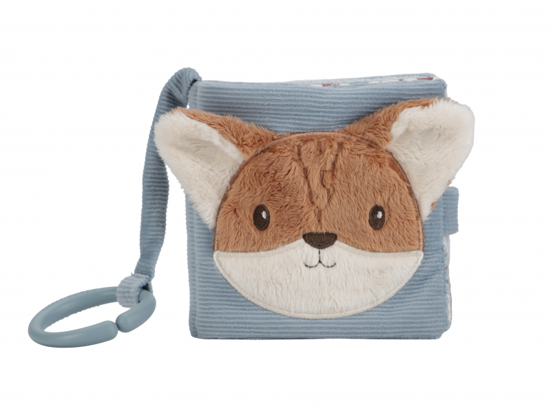 E-shop Little Dutch Závesná textilná knižka s aktivitami Forest Friends