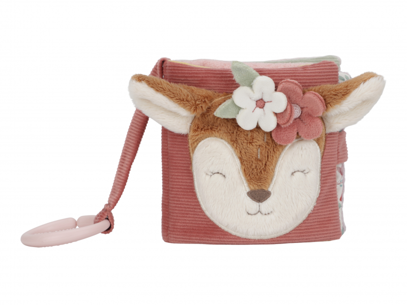 E-shop Little Dutch Závesná textilná knižka s aktivitami Fairy Garden