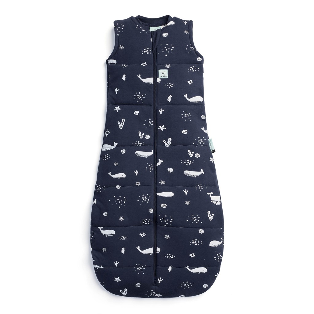 E-shop ERGOPOUCH Vak na spanie organická bavlna Jersey Whale 3-12 m, 6-10 kg, 2,5 tog